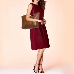 Pre Owned Mulberry Brown Leather Bayswater Tote