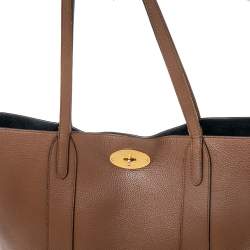 Pre Owned Mulberry Brown Leather Bayswater Tote