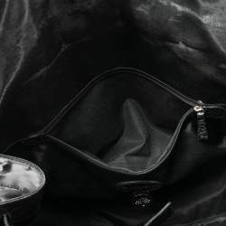 Pre Owned Mulberry Metallic Grey Coated Fabric Bayswater Satchel