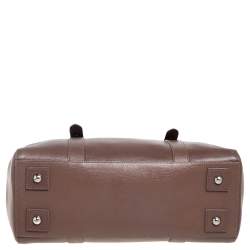 Pre Owned Mulberry Brown Leather Bayswater Tote