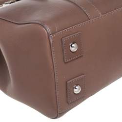 Pre Owned Mulberry Brown Leather Bayswater Tote