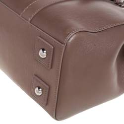 Pre Owned Mulberry Brown Leather Bayswater Tote