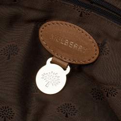 Pre Owned Mulberry Brown Leather Medium Del Rey Satchel