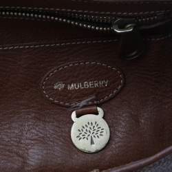 Pre Owned Mulberry Brown Leather Bayswater Satchel