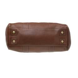 Pre Owned Mulberry Brown Leather Bayswater Satchel