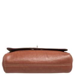 Pre Owned Mulberry Tan Leather Medium Lily Shoulder Bag