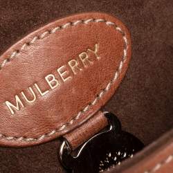Pre Owned Mulberry Tan Leather Medium Lily Shoulder Bag