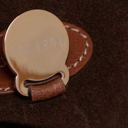 Pre Owned Mulberry Tan Leather Medium Lily Shoulder Bag