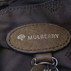 Pre Owned Mulberry Brown Leather Oversized Alexa Satchel Bag