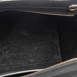 Pre Owned Mulberry Black Leather Mini Bayswater Tote