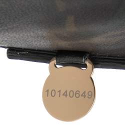 Pre Owned Mulberry Green Camo Leather Mini Cara Delevingne Backpack