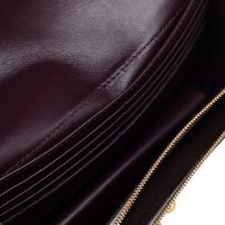 Pre Owned Mulberry Pale Gold Leather Small Darley Shoulder Bag