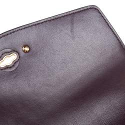 Pre Owned Mulberry Pale Gold Leather Small Darley Shoulder Bag