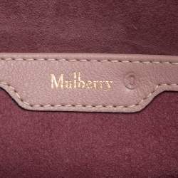 Pre Owned Mulberry Pink Leather Brockwell Shoulder Bag