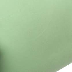 Pre Owned Mulberry Green Leather Large Willow Tote