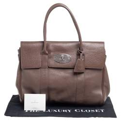 Pre Owned Mulberry Brown Leather Bayswater Satchel