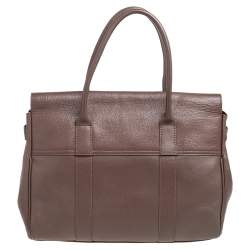 Pre Owned Mulberry Brown Leather Bayswater Satchel