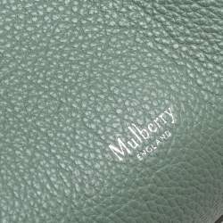 Pre Owned Mulberry Green Leather Shoulder Bag
