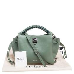 Pre Owned Mulberry Green Leather Shoulder Bag