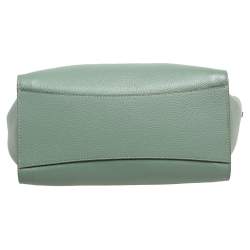 Pre Owned Mulberry Green Leather Shoulder Bag