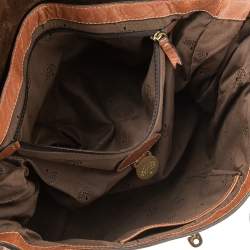 Pre Owned Mulberry Brown Leather Small Alexa Satchel