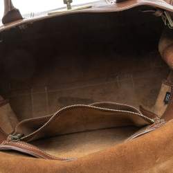 Pre Owned Mulberry Brown Leather Bayswater Satchel
