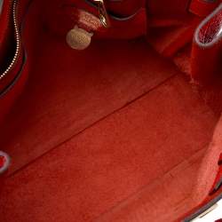 Pre Owned Mulberry Red Leather Bayswater Satchel