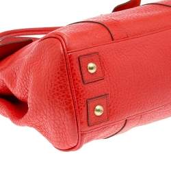 Pre Owned Mulberry Red Leather Bayswater Satchel