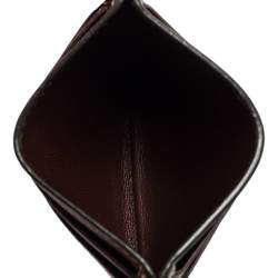 Mulberry Brown Leather Card Holder