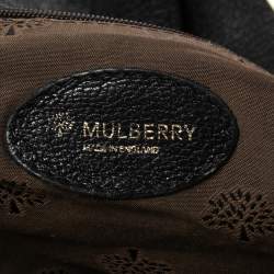 Pre Owned Mulberry Black Leather Mabel Satchel