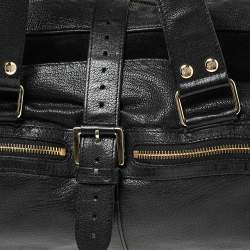 Pre Owned Mulberry Black Leather Mabel Satchel
