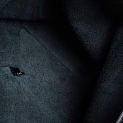 Pre Owned Mulberry Navy Blue Leather Large Dorset Shopper Tote