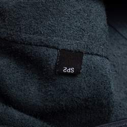 Pre Owned Mulberry Navy Blue Leather Large Dorset Shopper Tote