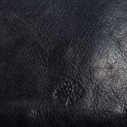 Pre Owned Mulberry Navy Blue Leather Large Dorset Shopper Tote