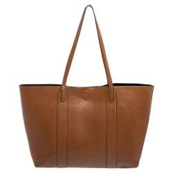 Pre Owned Mulberry Brown Leather Bayswater Tote 