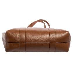 Pre Owned Mulberry Brown Leather Bayswater Tote 