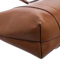 Pre Owned Mulberry Brown Leather Bayswater Tote 