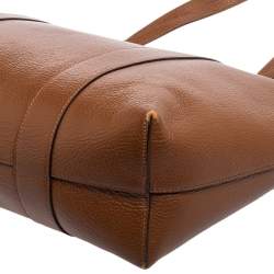 Pre Owned Mulberry Brown Leather Bayswater Tote 