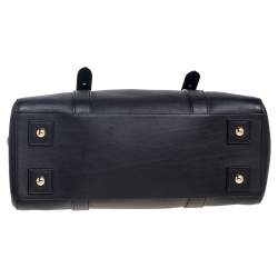 Pre Owned Mulberry Black Leather Bayswater Tote