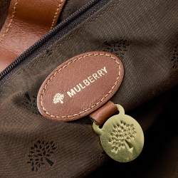 Pre Owned Mulberry Brown Leather Alexa Satchel