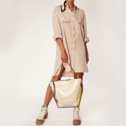 Pre Owned Mulberry Multicolor Leather Camden Press Studded Hobo