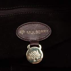 Pre Owned Mulberry Magenta/Brown Calf Hair and Leather Mitzy Hobo