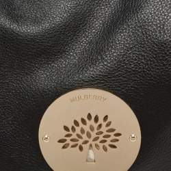 Pre Owned Mulberry Black Leather Large Daria Hobo