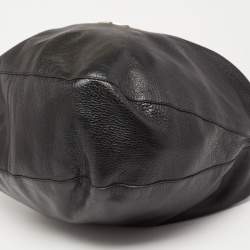 Pre Owned Mulberry Black Leather Large Daria Hobo