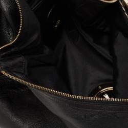 Pre Owned Mulberry Black Leather Large Daria Hobo