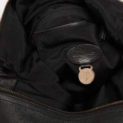 Pre Owned Mulberry Black Leather Large Daria Hobo