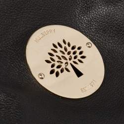 Pre Owned Mulberry Black Leather Large Daria Hobo
