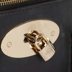 Pre Owned Mulberry Black Leather Bayswater Tote