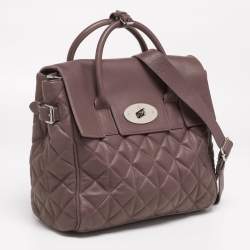Pre Owned Mulberry Brown Leather Bayswater Satchel