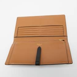 Mulberry Black Leather Tree Logo Long Wallet